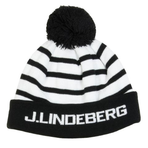 J Lindeberg Stripe Beanie Hat Black Aw19 Scottsdale Golf J Lindeberg Stripe Beanie Hat Black Aw19 Scottsdale Golf