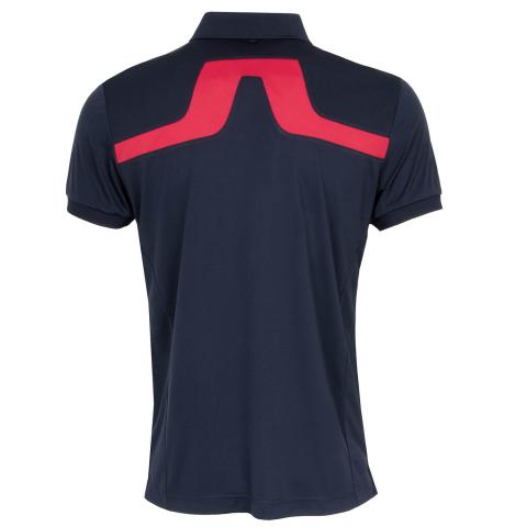 J Lindeberg KV Polo Shirt JL Navy | Scottsdale Golf