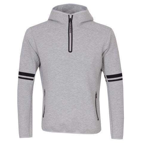 j lindeberg logo tech hoodie