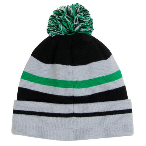 J Lindeberg Stripe Beanie Hat Stone Grey Scottsdale Golf J Lindeberg Stripe Beanie Hat Stone Grey Scottsdale Golf