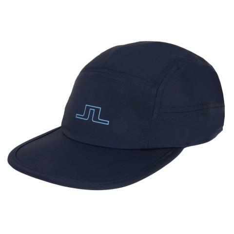 J Lindeberg York Flat Brim Golf Cap Jl Navy Scottsdale Golf