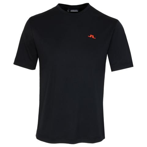 J Lindeberg Ade Golf T Shirt Black