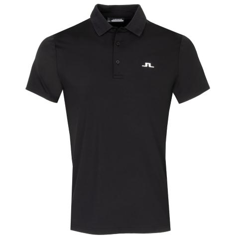 J Lindeberg Duff Polo Shirt Black