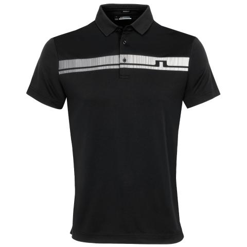 J Lindeberg Klas Polo Shirt Black