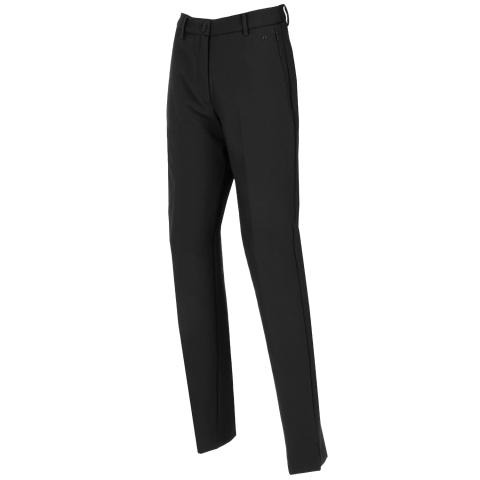 J Lindeberg Lei Bonded Fleece Ladies Golf Trousers Black