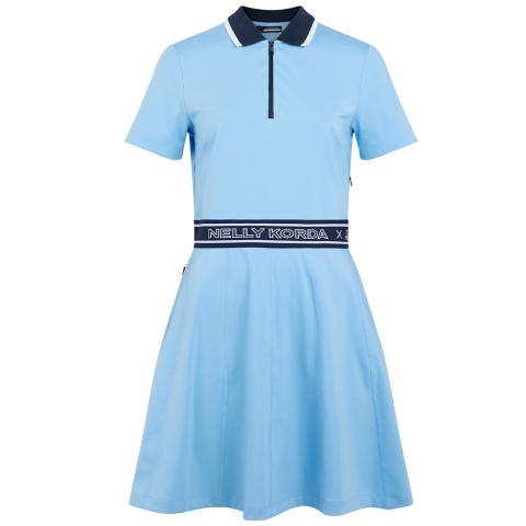 J Lindeberg x Nelly Korda Ladies Golf Dress Little Boy Blue ...
