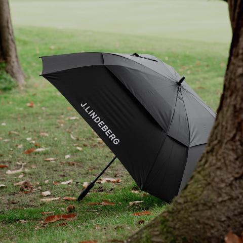 J Lindeberg Tour 68 Inch Double Canopy Golf Umbrella