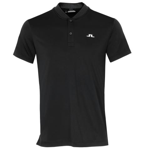 J Lindeberg Wince Polo Shirt Black
