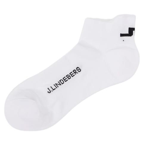 J Lindeberg Short Golf Socks White