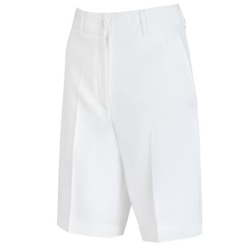 J Lindeberg Gwen Long Ladies Golf Shorts White
