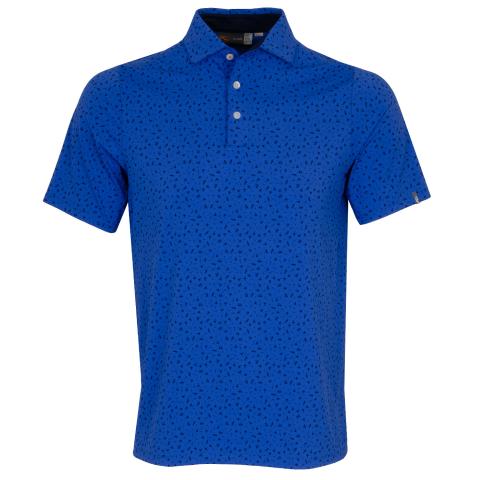 KJUS S/S Golf Polo Shirt Mykonos/Atlanta Blue
