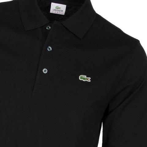 lacoste sport long sleeve polo