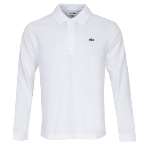 lacoste sport long sleeve polo