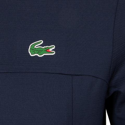 Lacoste Technical Half Zip Sweater Navy | Golf