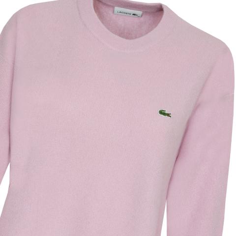 Lacoste Crew Neck Lambswool Ladies 