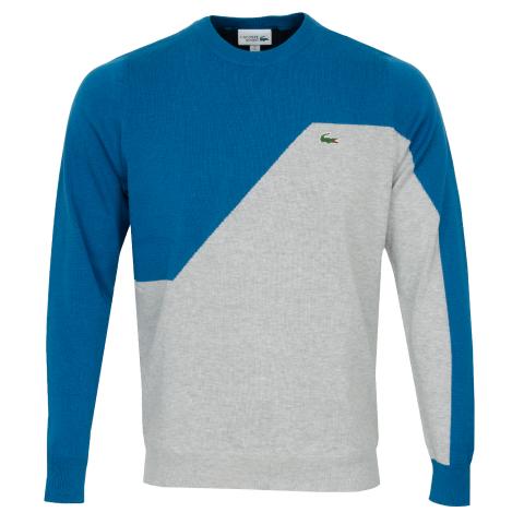 lacoste crew neck sweater