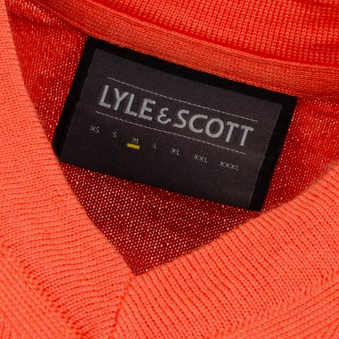 Lyle & Scott V Neck Pullover Golf Sweater