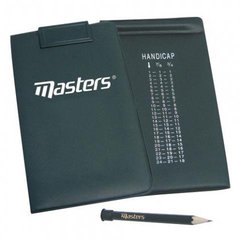 Masters Golf Scorecard Holder Keep your scorecard safe and dry