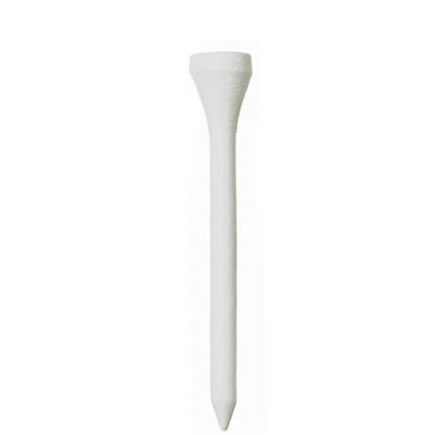 Masters Wooden Golf Tees White 2.125'' Long - Pack of 130