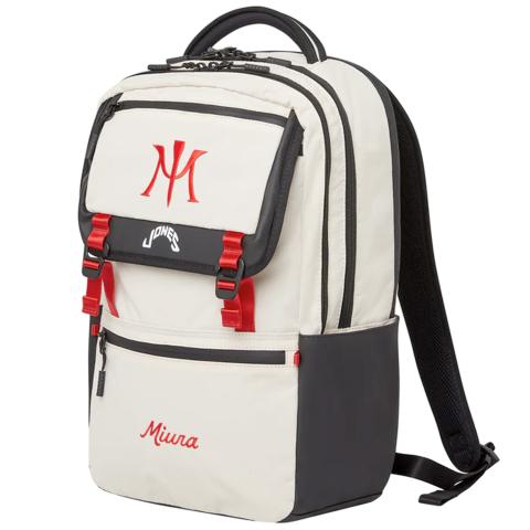Miura x Jones Modern Script Backpack Le Creme