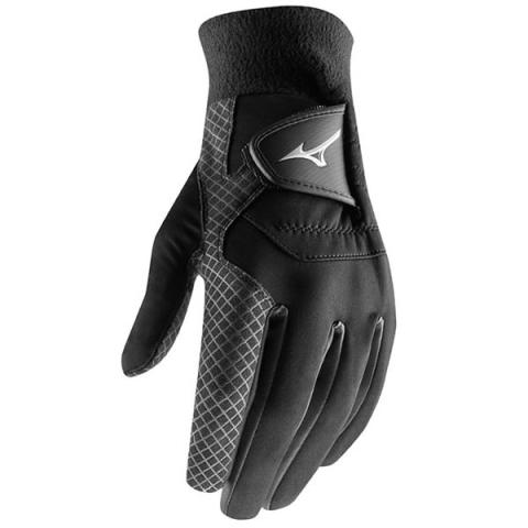 Mizuno Ladies Thermagrip Thermal Golf Gloves Pair / Black