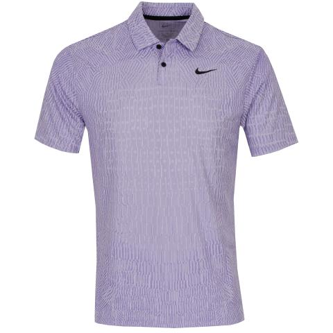 Nike Dri-FIT ADV Tour Polo Shirt Lilac Bloom/Space Purple/Black
