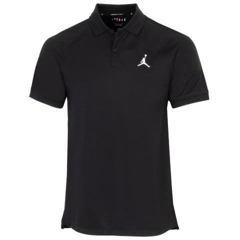 Nike Jordan Dri FIT Sport Polo Shirt Black/White