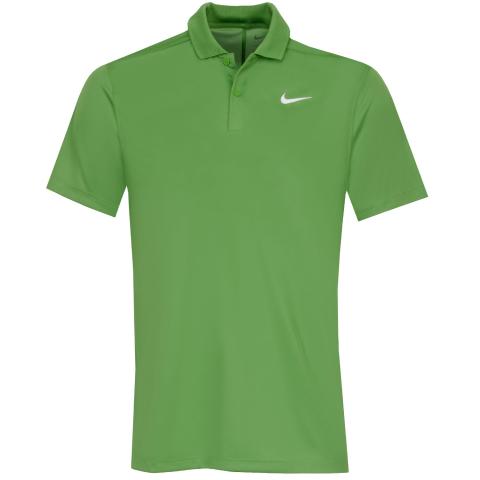 Nike Dri-FIT Victory Solid Polo Shirt Chlorophyll/White