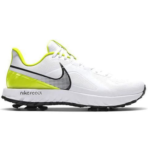 Nike React Infinity Pro Golf Shoes White/Lemon Venom/Black | Scottsdale ...