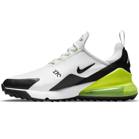 Nike Air Max 270G Golf Shoes White Volt/Barely Volt/Black | Scottsdale Golf