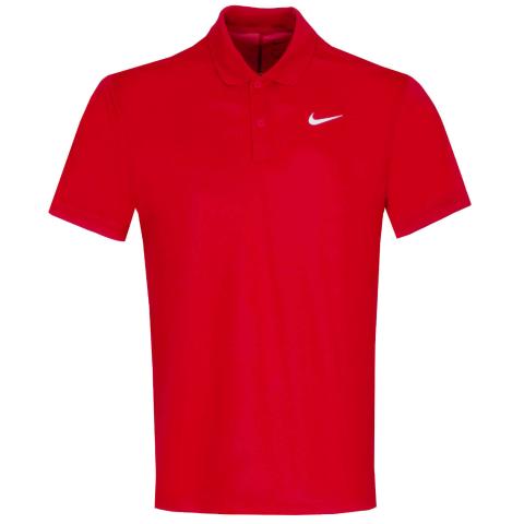 Nike Dri-FIT Victory Solid Golf Polo Shirt University Red