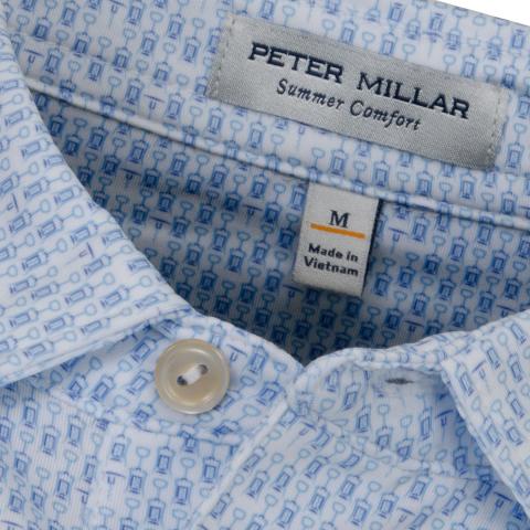 Peter Millar Corkscrew Performance Polo Shirt