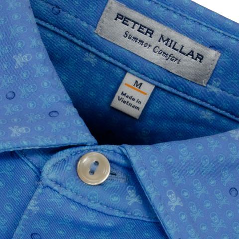 Peter Millar Skull In One Performance Jersey Polo Shirt