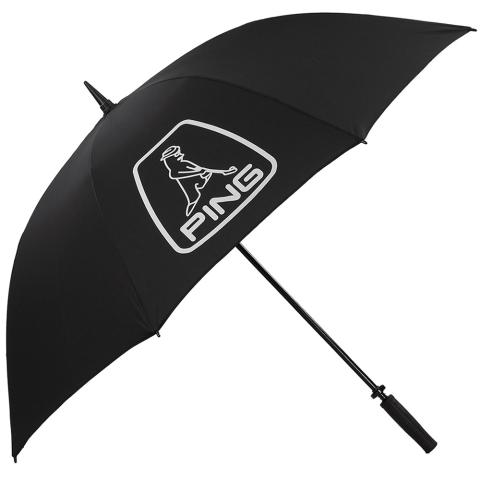PING 62 inch Single Canopy Golf Umbrella Black/White