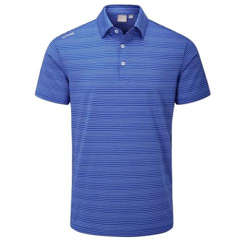 PING Alexander Golf Polo Shirt Blue Surf/Marina | Scottsdale Golf
