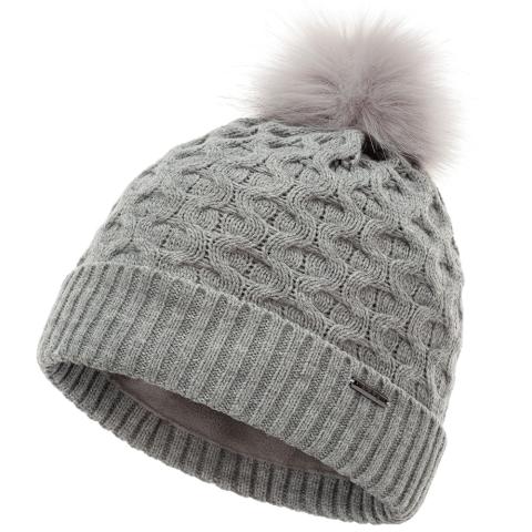 PING Classic Knit Brights Ladies Winter Hat Silver Marl