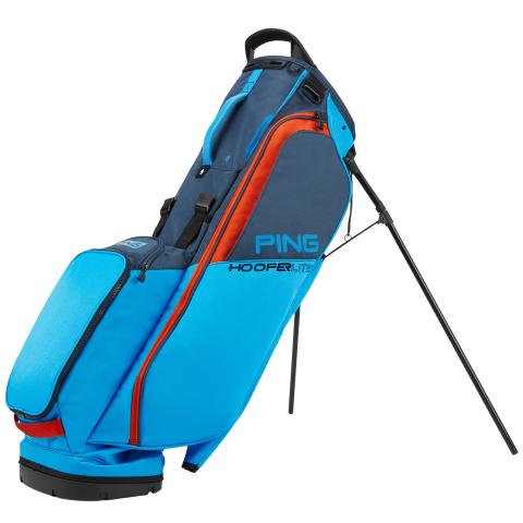 PING Hoofer Lite Golf Stand Bag Light Blue/Dark Sea/Sunkiss