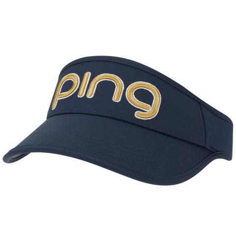 PING G Le3 Ladies Golf Visor Navy/Gold