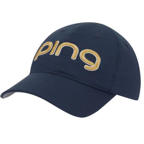 PING G Le3 Ladies Golf Baseball Cap Navy/Gold