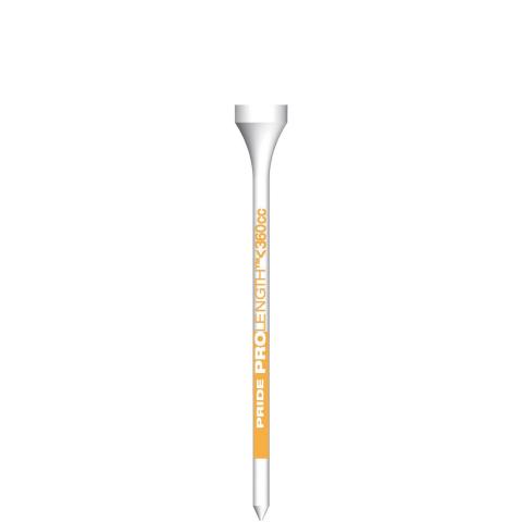 Pride Professional Tee System Yellow - 2.75'' Long - Packs of 20, 100 or 175