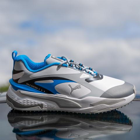 puma golf shoes blue