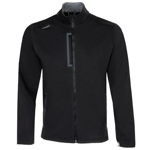 PUMA Channel Softshell Jacket Black/Slate Sky