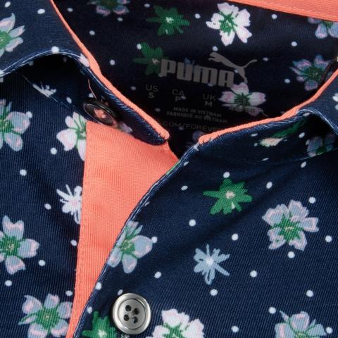 PUMA Cloudspun Floral Polo Shirt