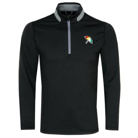PUMA x Arnold Palmer Lightweight Zip Neck Golf Sweater Puma Black/Slate Sky