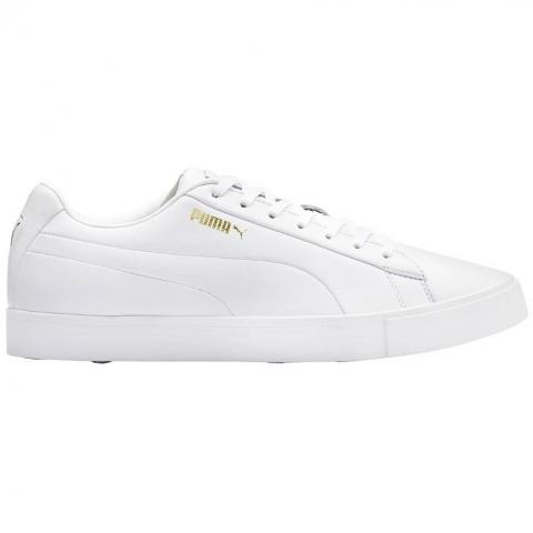 puma white tennis shoes