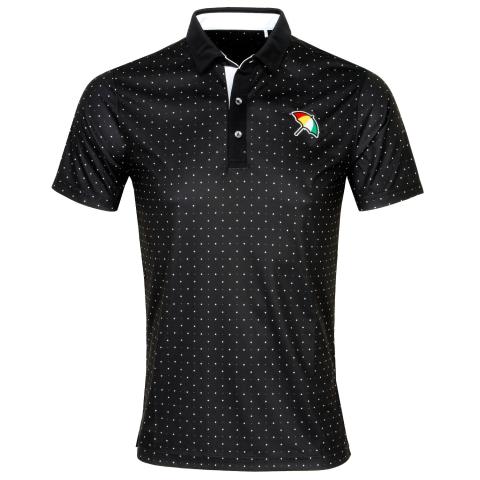 PUMA x Arnold Palmer Pure Geo Polo Shirt Puma Black/White Glow