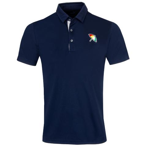 PUMA x Arnold Palmer Pure Solid Polo Shirt Deep Navy