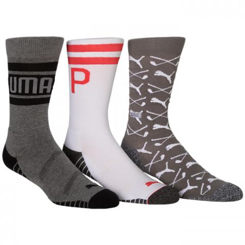 Puma Fusion Crew Socks (3 Pack) Puma Fusion Crew Socks (3 Pack)