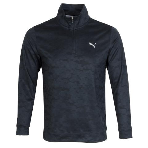 Puma Alterknit Digi Camo Zip Neck Sweater Puma Alterknit Digi Camo Zip Neck Sweater