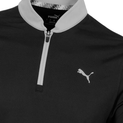 Puma Golf Rotation Stealth Zip Neck Sweater Puma Golf Rotation Stealth Zip Neck Sweater